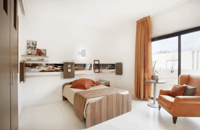 chambre adaptée pour les handicapés