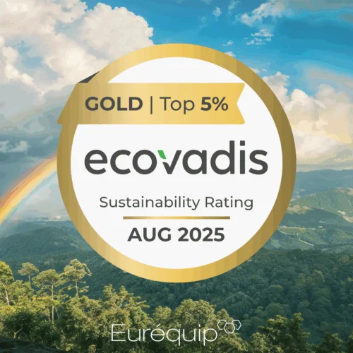 🌟 Euréquip obtient la médaille EcoVadis Gold ! 🌟
